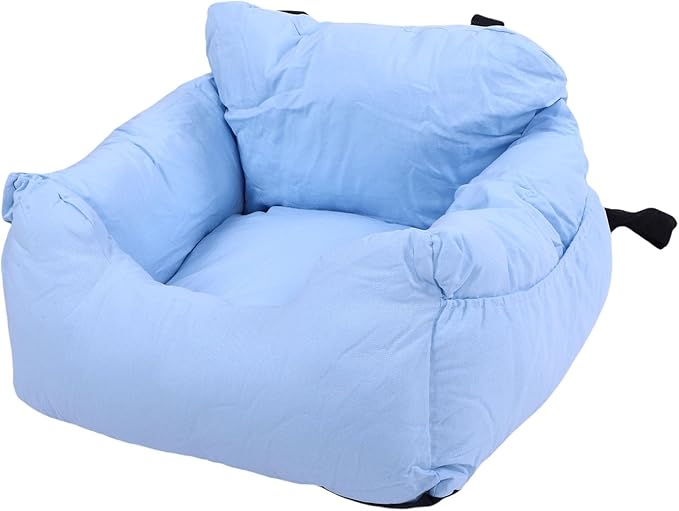 Pssopp Pet Car Seat Small Dogs Pet Car Seat, Portable Travel Bed for Travel and Outdoor Trips Dog Supplies