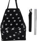 Pet Car Seat with Safety Leash, Dog Car Basket for Puppy Cat, Breathable Slip Proof Design, Portable Pet Travel Carrier with Adjustable Straps for Most Vehicles (Black)