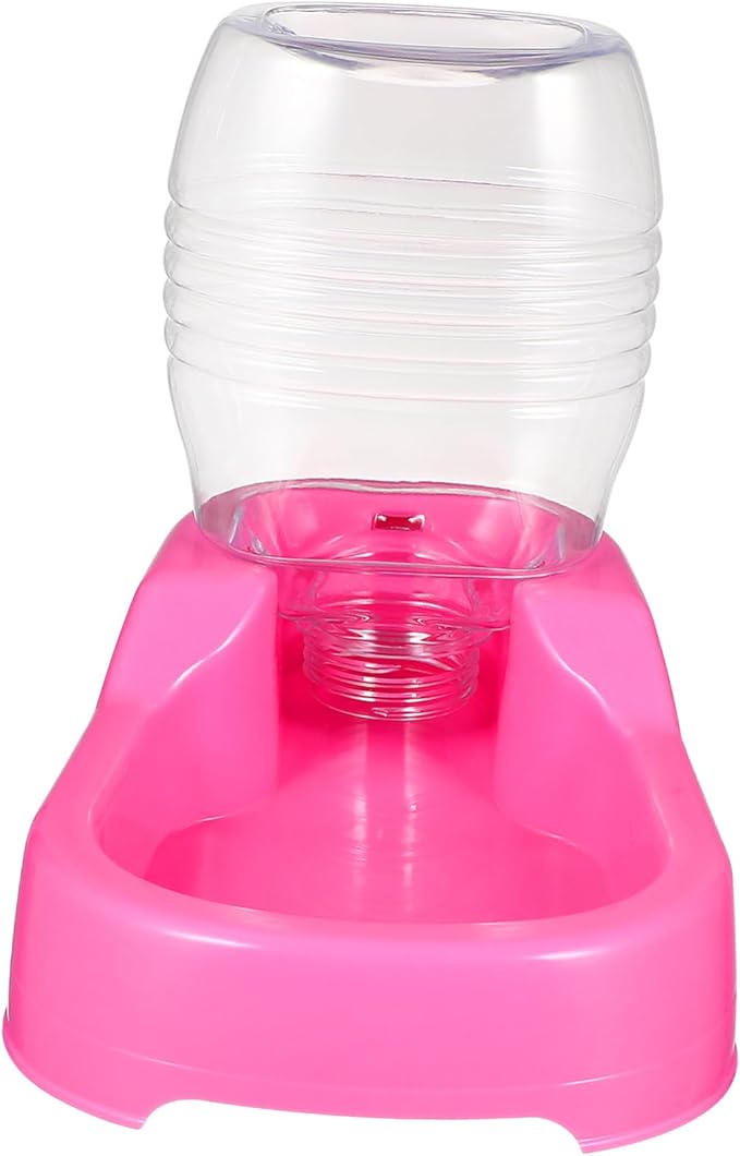 Toyvian Pet Water Feeder Bowl Automatic Puppy and Dog Water Dispenser Convenient Smooth Design for Home and Pet Shops Non- Base Unique and Stylish