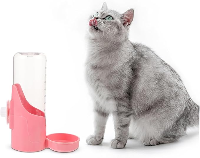 balacoo Pet Feeding System Automatic Hanging Water Feeder for Dogs Cats Puppies Rabbits Guinea Pigs Ensures Hydration