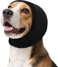 Dog Calming Hoodie, Dog Ear Muffs Noise Protection & Anxiety Relief, No Shake Ear Wraps for Dogs Quiet Ears Cover Headband for Fireworks Grooming Swimming Bathing Force Drying