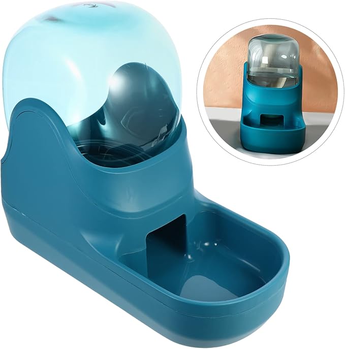 Automatic Pet Water Dispenser Capacity Gravity Waterer for Dogs and Cats Non-Slip Base Easy to Clean for Keeping Pets Hydrated