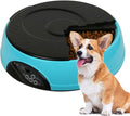 Automatic Pet Feeder,6 Meal Wet and Dry Food Auto Dispenser for Dogs, Cats & Small Animals with Programmable Timer, Portion Control, 100% BPA Free,Dishwasher Safe, Up to 4 Meals A Day