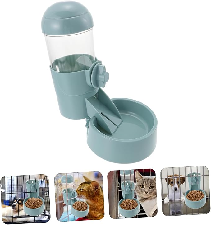 BESPORTBLE Automatic Dog Feeder Non-Skid Base Lightweight Hanging Pet Feeding Bowl for Dogs Cats Easy to Versatile Automatic Puppy Device for Home and Travel