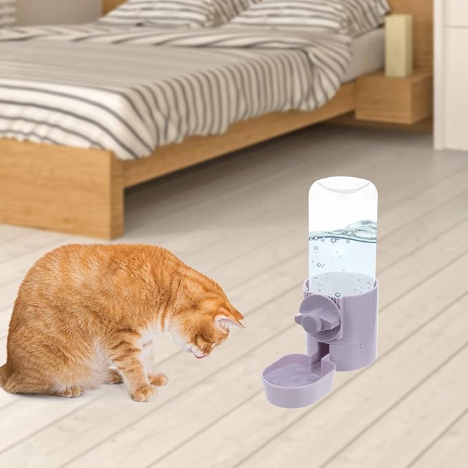 DOITOOL Hanging Pet Automatic Waterer Easy to Compact Pet Water Dispenser for Dogs and Cats for Indoor Use Prevents Thirst While You Re