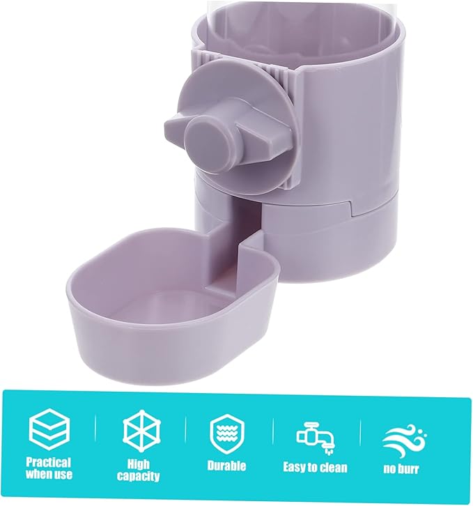 VANZACK Household Pet Automatic Water Dispenser Hanging Dog Water Bowl Capacity Easy to Design for Cats and Dogs Compact Portable Waterer