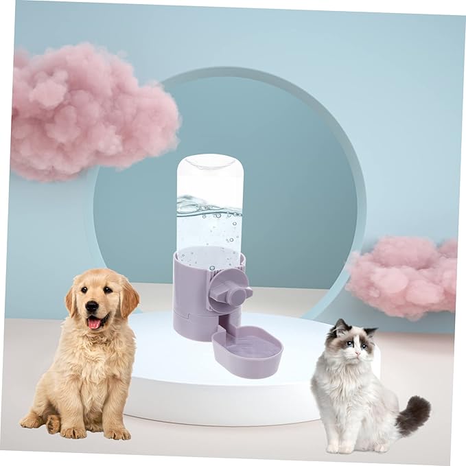 Yardwe Automatic Pet Water Dispenser Hanging Waterer for Cats and Dogs Capacity for Keeping Pets Hydrated Indoors
