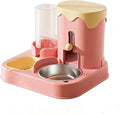Pet Feeder, cat and Dog Food Bowl, pet Feeding and Drinking All-in-one Machine.