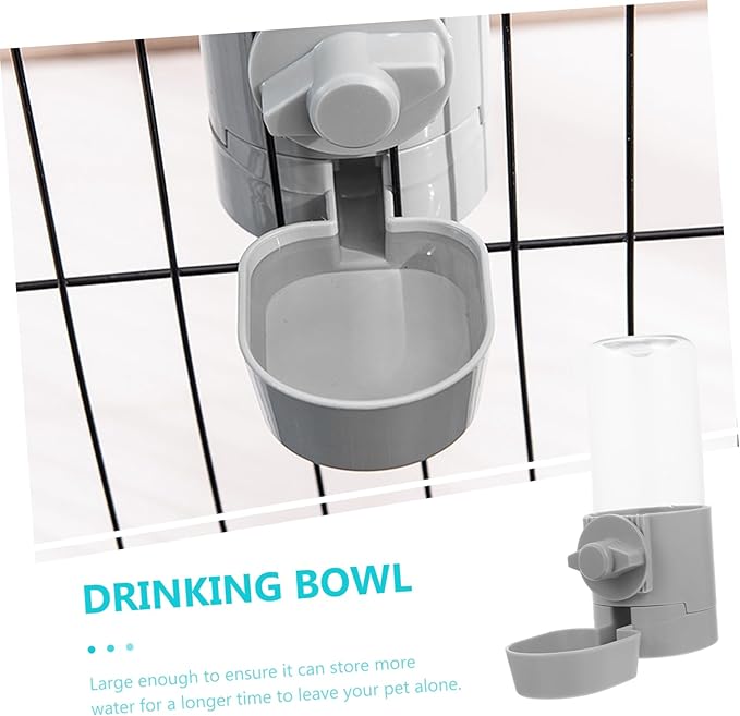 Milisten Automatic Pet Water Dispenser Hanging Drinking Fountain for Dogs Cats Safe Easy to Use