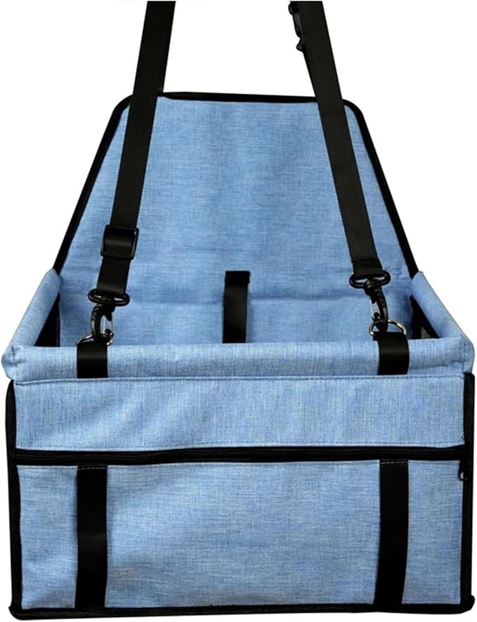 Small Dog Car Seat, Portable Puppy/Pet Car Booster Seat With Clip-in Harness And Mesh Window,Great For Small Pets(Only 1 Left)