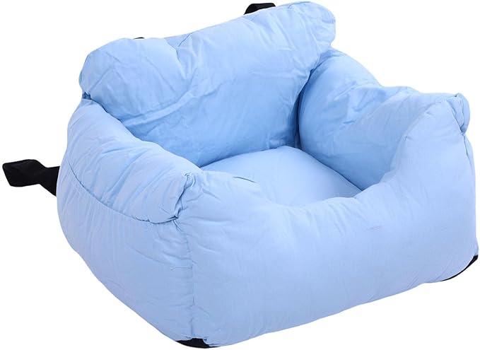 Pssopp Pet Car Seat Small Dogs Pet Car Seat, Portable Travel Bed for Travel and Outdoor Trips Dog Supplies
