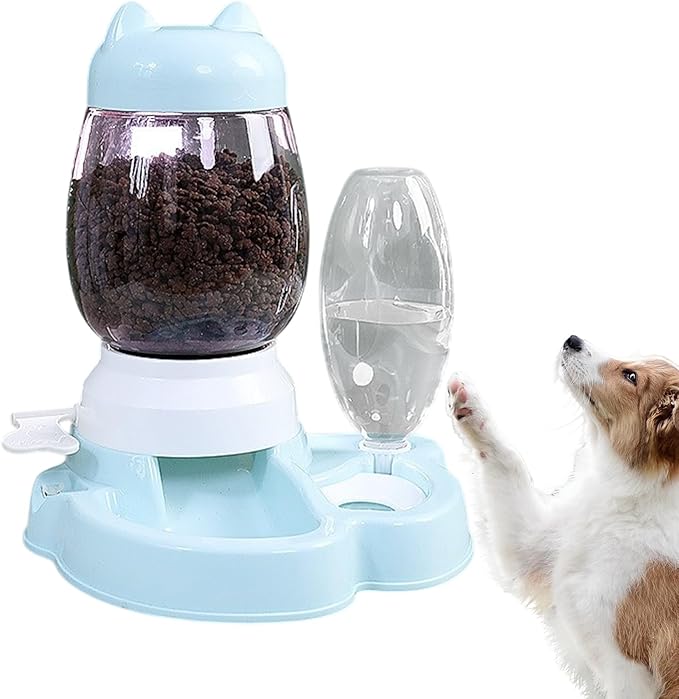 Automatic Dog Feeder, Large Capacity Storage, 1 Piece, Dog Interactive Treat Dispenser Toy, Food Puzzle Slow Feeder, Easy to Disassemble and Clean, for Enrichment Training