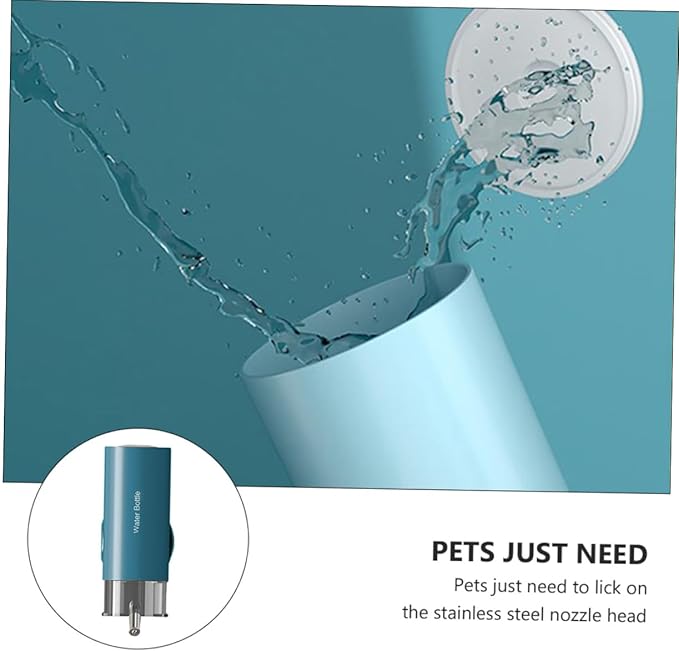 Happyyami Automatic Pet Water Dispenser Hanging and Cats Easy Installation Suitable for Cages and to Clean Water Anytime