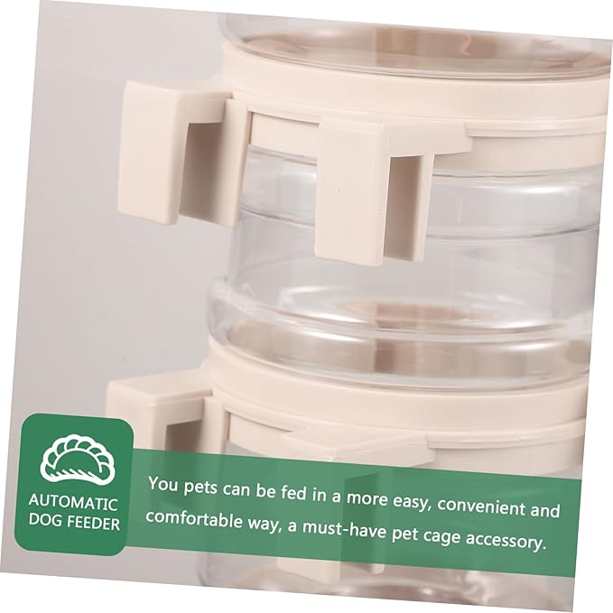BESPORTBLE Dog Auto Water Dispenser Portable Cat Waterer Puppy Feeder Pet Water Bottle Cage Safe