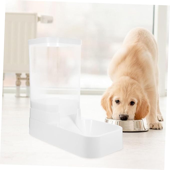 Large Capacity Automatic PET Feeder for Cats and Dogs Timed Food Dispenser Adjustable Portion Control Suitable for Multiple Pets Material