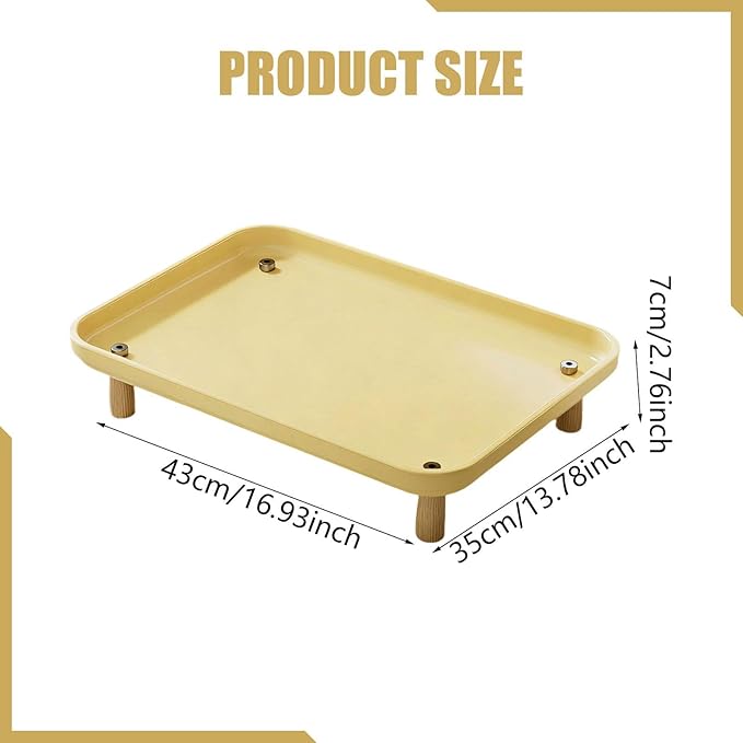 Generic Cat Dog Bowl Tray Pet Feeding Bowl Stand Comfort Pet Food Feeder Stands Cat Feeder Stand, for Food Dispenser