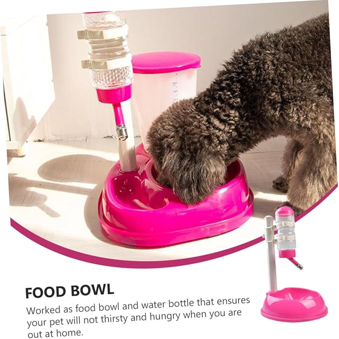 1pc Automatic Pet Water Dispenser Transparent Water Feeder for Dogs Cats Material Convenient Pet Supplies for Hydration