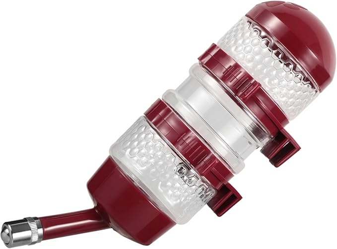 POPETPOP 2pcs Dog Water Dispenser Automatic Pet Water Bottle for Cats and Dogs Hanging Flowing System Easy to Install and Clean Prevents Pet Hair from Getting Wet Large