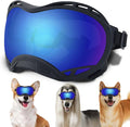 Dog Sunglasses,Doggles Anti-UV Protection,Pet Sunglasses with Adjustable Strap,Suitable for Motorcycle Car Driving Bike Riding Hiking Swimming Wind Dust Fog Dog Eye Protection