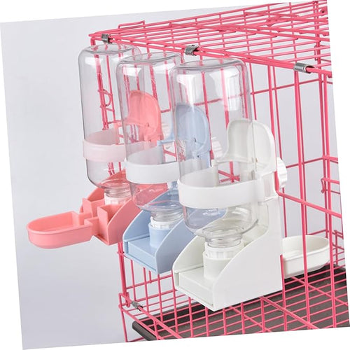 2pcs Automatic Pet Water Feeder for Cats Dogs Pigeons Hanging Design Safe High-Density Material Smooth Convenient Practical Drinking Tool for Shop