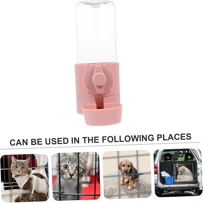BESPORTBLE Hanging Dog Waterer Automatic Pet Feeder Large Bowl Water Dispenser Pp Material No Spill Easy to Clean