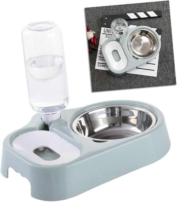 Dog Fountain Water Bowl Dog Water Bowl Refillable Feature Pet Feeder for Cat