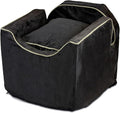 Small Snoozer Luxury Lookout Car Seat, Black and Herringbone