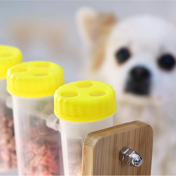 10 Extra Bottles for Dog Food Puzzle Feeder, Feeder Bottles, Bottles for Pet Feeder, Reserve Bottles, Time Games for Pets, Spinning Bottle, Treat Cointainers, Treat Bottles