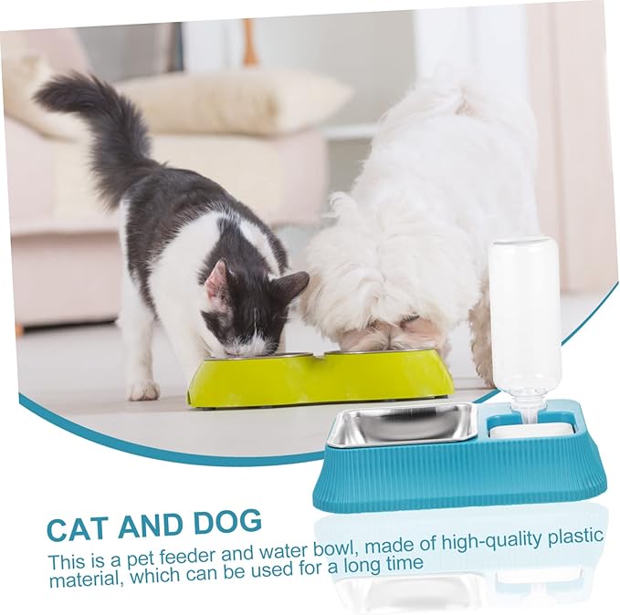 Automatic Water Dispenser PET Bowl for Dogs and Cats Skid Food-Grade Material Portable Design for Home and Travel