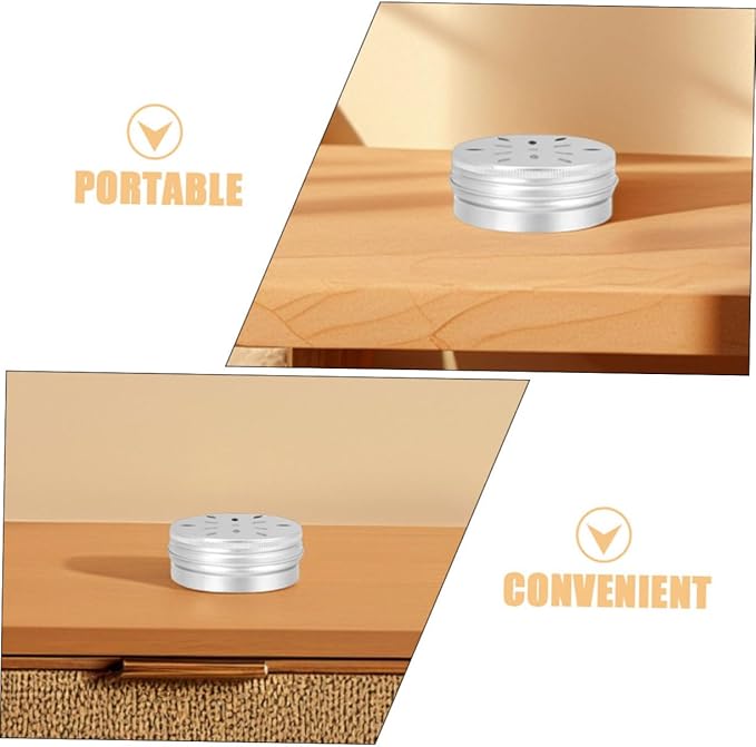 Milisten 8pcs Aluminum Dog Scent Training Box for Professional Scent Detection and Nose Work and Reliable Training Containers for Home and Working Dogs
