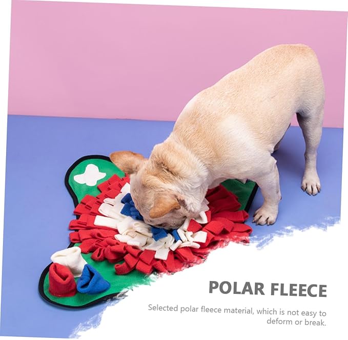 Dog Training Mat Slow Feeder Sniffing Pad for Breed Pet Supplies Nose Work Mat Bright Creative Shape