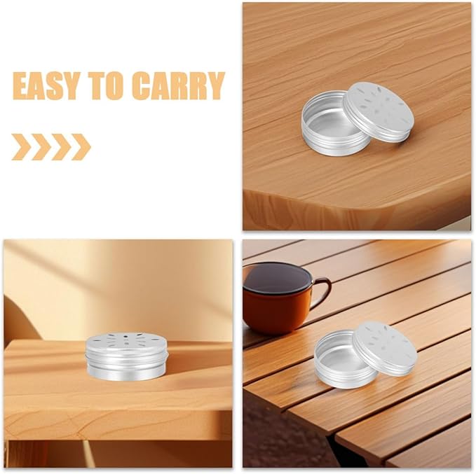 Mikikit 8Pcs Aluminum Dog Scent Training Box Durable Scent Detection Tins for and Home Use for Dog Training and Nose Work Reliable for Working Dogs