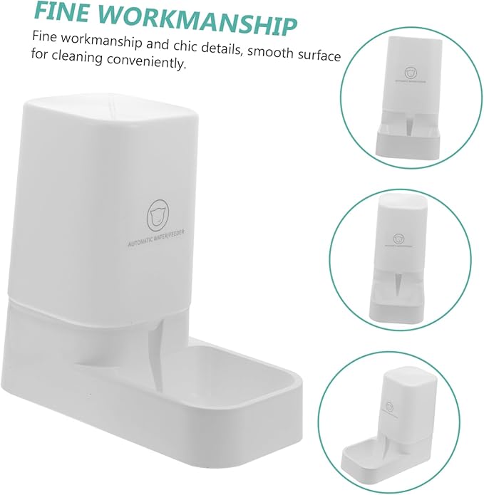 1pc Capacity Pet Water Dispenser for Cats and Dogs Automatic Water Bowl Continuous for Pets Convenient and Practical Drinking Feeder