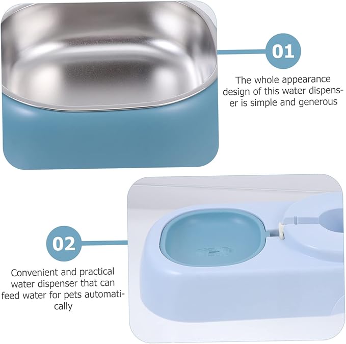 Safe Pet Water Feeder Cat Dog Water Fountain Automatic Pet Feeding Tool