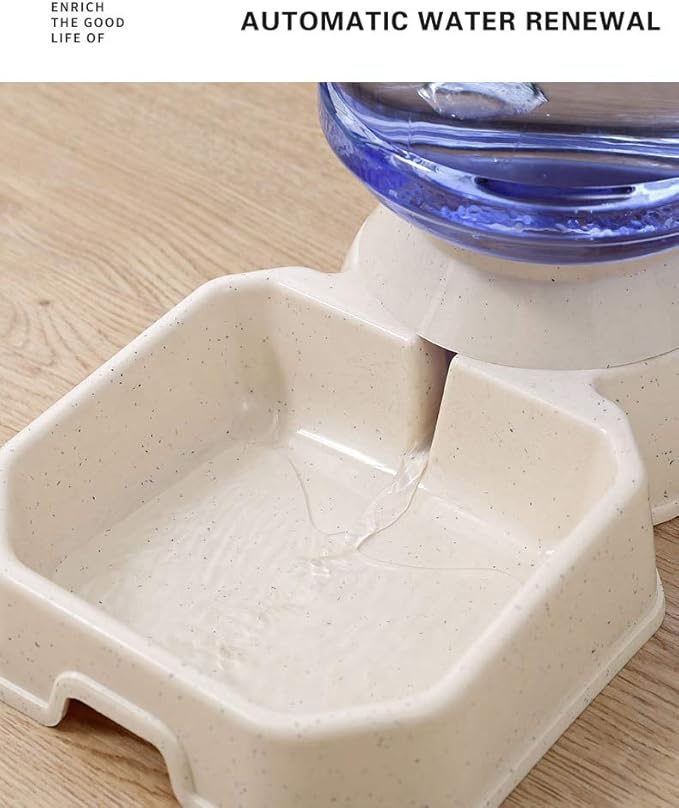 3.8L pet cat automatic feeder large capacity cat drinking fountain plastic dog water bottle feeding bowl cat drinking fountain