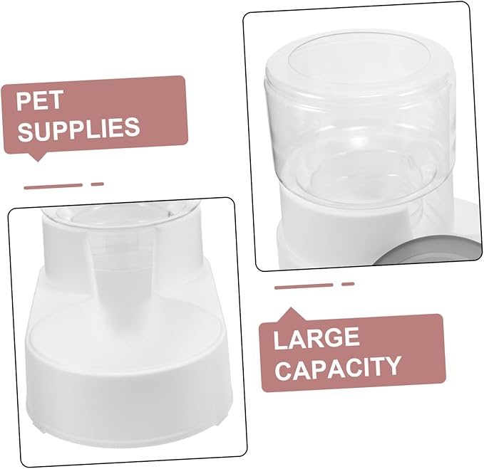 Milisten Automatic Pet Feeder and Water Dispenser for Dogs and Cats Lightweight Durable Design for Home Professional Use Controlled Portion Feeding System