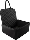 Dog Auto Seat Bed Travel Carrier Bed Washable Oxford Cloth Comfortable Foldable Basket Seat for SUV Truck Puppy