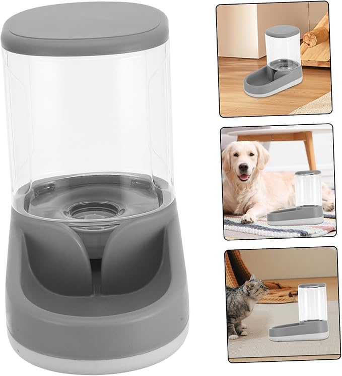 BESPORTBLE Automatic Pet Feeder Water Dispenser Capacity for Dog Cat Gravity Cat Feeder Timed Feeding