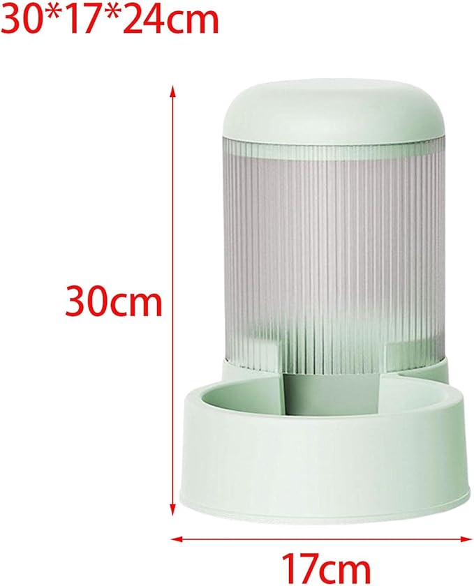 Food Dispenser Water Drinking Household Waterer Travel Supply Dish Puppy Automatic Pet Feeder for Small Medium Large Dog Cats Animals, Snack Feeder