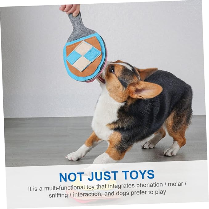 SUPVOX Pet Training Toy for Dogs Cats Slow Feeding Plaything Dog Foraging Toy Sniffing Pad