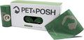 Pet & Posh Pet Waste Bags – 120 Count (8 Rolls) – Extra Thick & Leak-Proof Unscented Dog Poop Bags for Small to Large Dogs – ASTM D6400 Certified Material