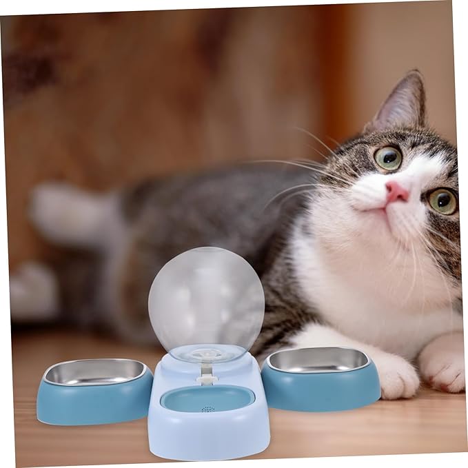 Yardwe Automatic Cat Water Dispenser Capacity Pet Water Feeder Easy Cleaning Design