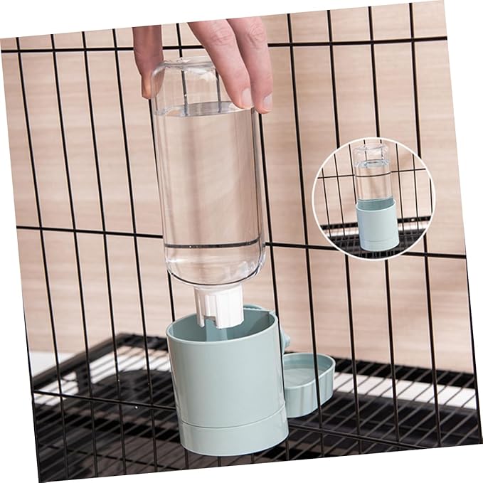 Pet Water Bottle Dog Water Holder Cage Automatic Waterer Automatic Feeder