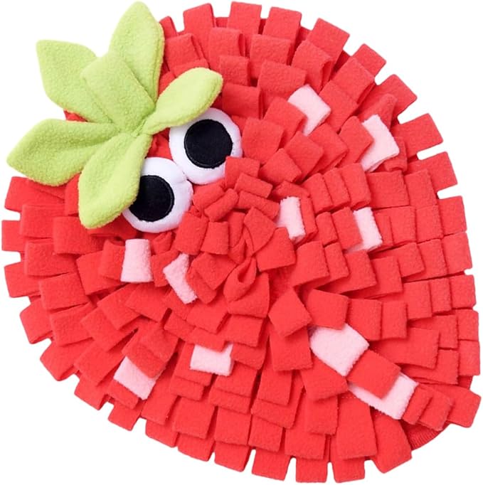 Pet Sniffing Mat - Interactive Foraging Toy, Puppy Slow Eating with Enrichment Pad, Dog Training with Nose Work Activity, Medium Large Breed with Indoor Play Use, Foraging Mat for Home Garden
