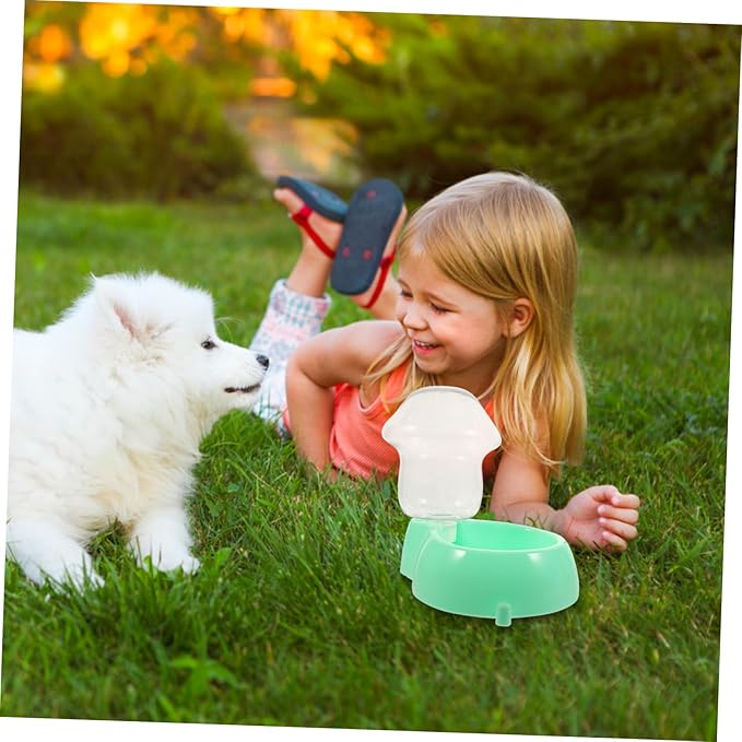 HANABASS 1set Automatic Pet Water Dispenser Compact Plastic Water Feeding Station for Dogs Cats and for Monitoring Smooth for Comfort