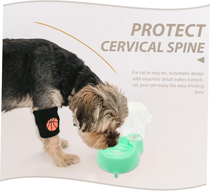 1set Automatic Pet Water Feeder Portable Plastic Water Dispenser for Dogs and Cats Easy to and Lightweight for Home and Outdoor Use