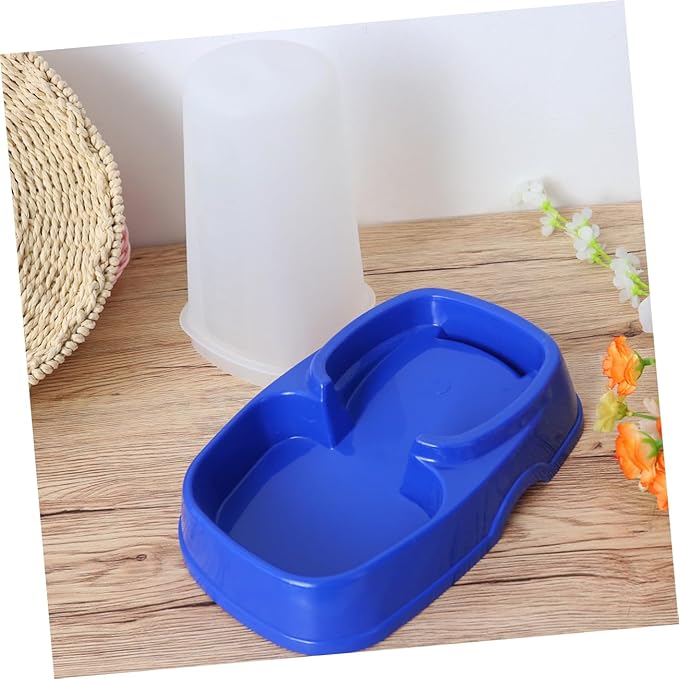 VANZACK Automatic Pet Feeder Pet Food Dispenser for Dog Cat Easy Clean Feeder Removable Chassis Single Dark