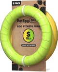 PetSpy Dog Ring Toy – Ring Puller for Outdoor Play, Floating Training & Fetch Toy for Throwing, Catching & Chewers – Durable EVA Flying Disc for Small, Medium & Large Dogs