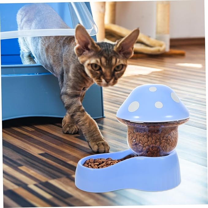 Automatic Feeder Cat Pet Feeder Dispenser Cat Food Dispenser Sturdy Material