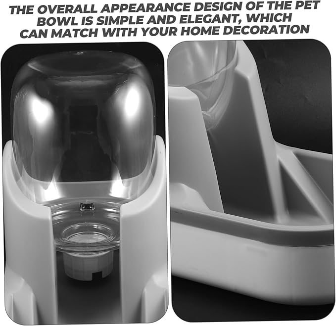 HANABASS 1pcs Automatic Cat Water Dispenser Large Capacity Pet Waterer for Dogs and Cats Removable and Plastic Design Convenient Feeding for Home and Travel